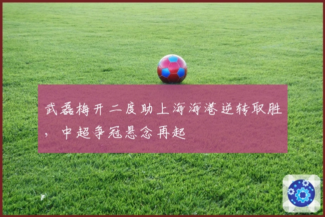 武磊梅开二度助上海海港逆转取胜，中超争冠悬念再起
